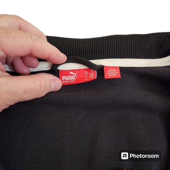 PUMA Designer Streetwear Track Jacket Full Zip Men's Outerwear, sz XL - Picture 6 of 9